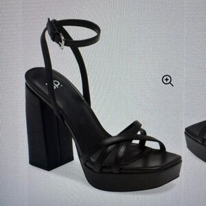 BP Tracey ankle strap heeled sandal